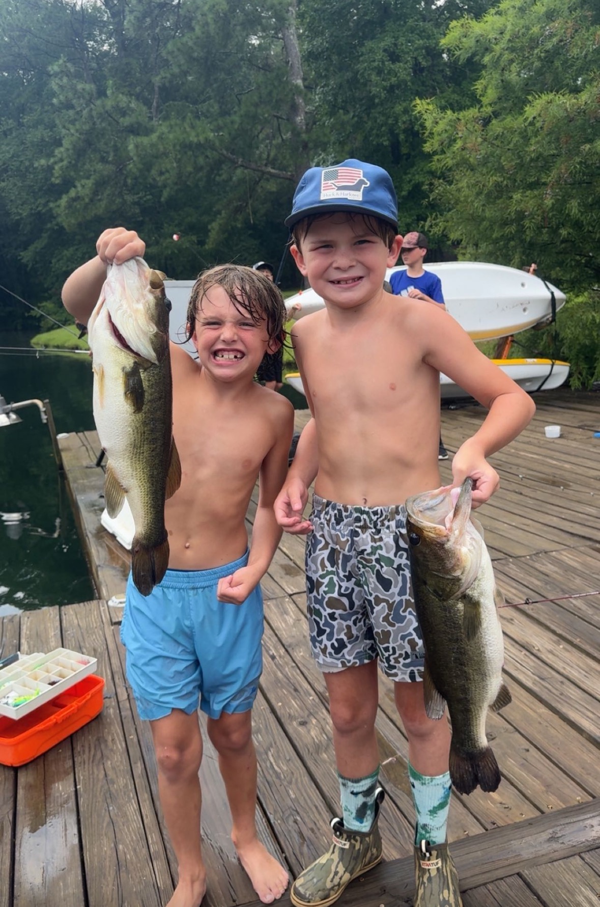 Triple bass catch
