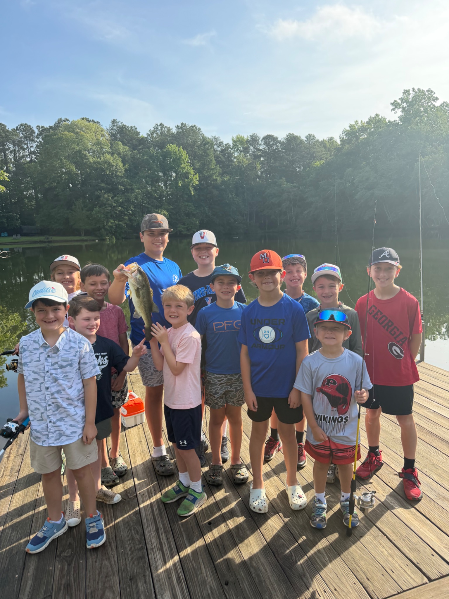 On the water with the academy